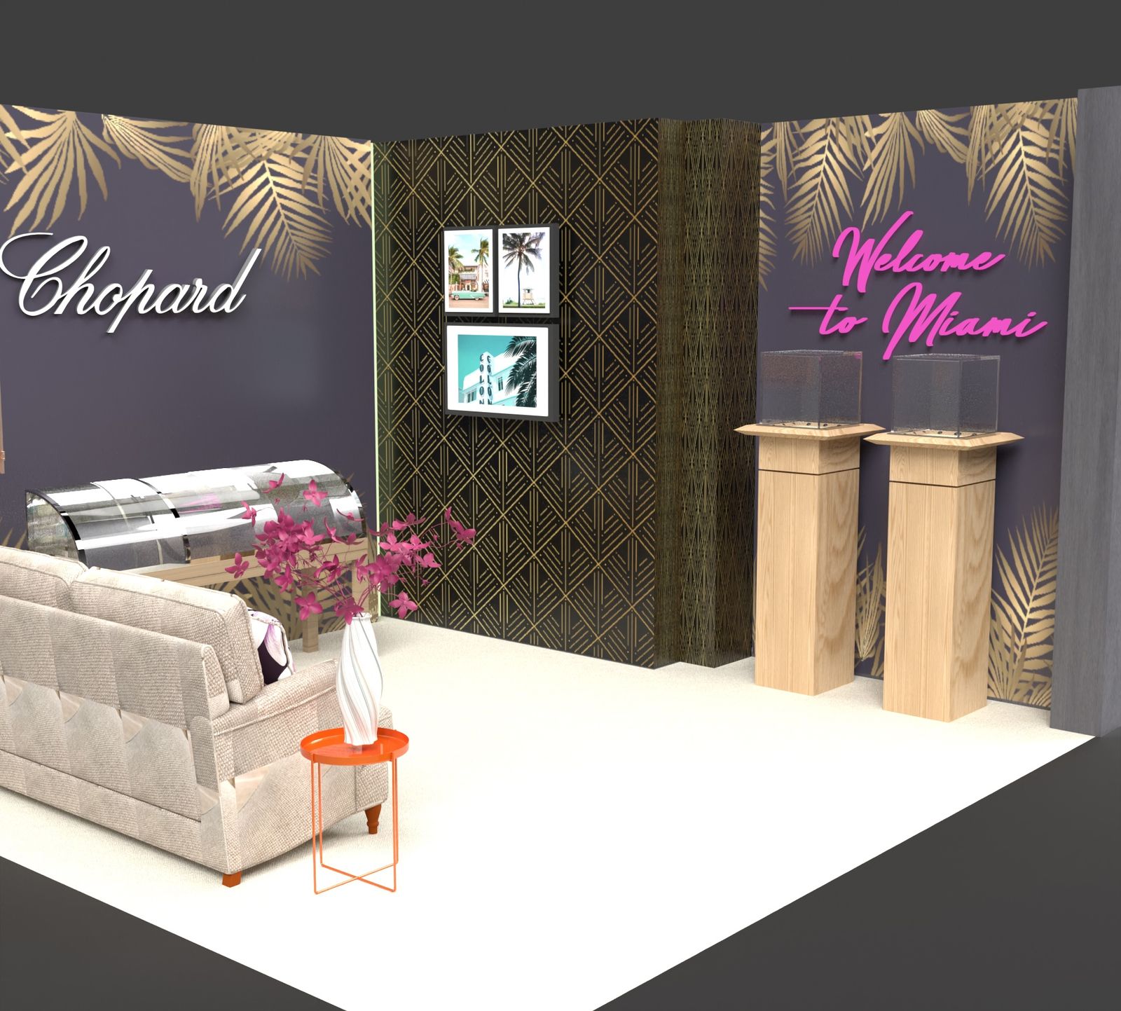 Dadeland pop-up interior